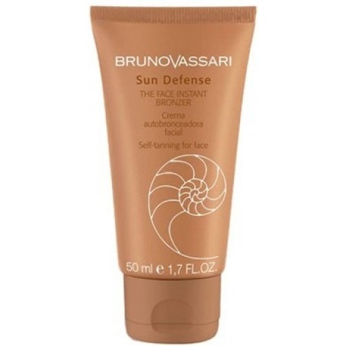 Crema Autobronzanta Pentru Fata - The Face Instant Bronzer - Sun Defense - Bruno Vassari - 50 Ml